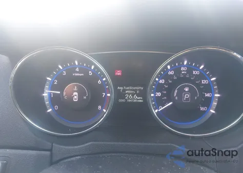 2013 Hyundai Sonata Limited 2.0T z USA, uszkodzony, nr VIN 5NPEC4AB2DH677032